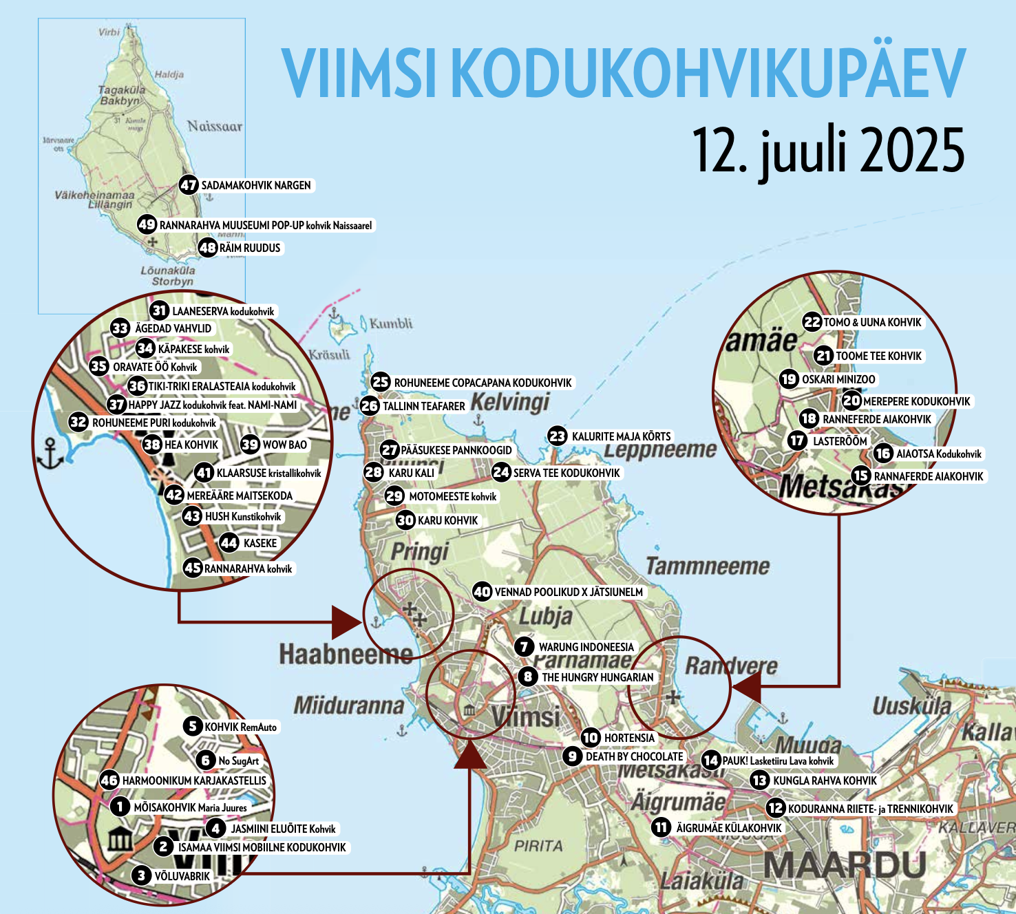 Viimsi kodukohvikupäeva kaart
