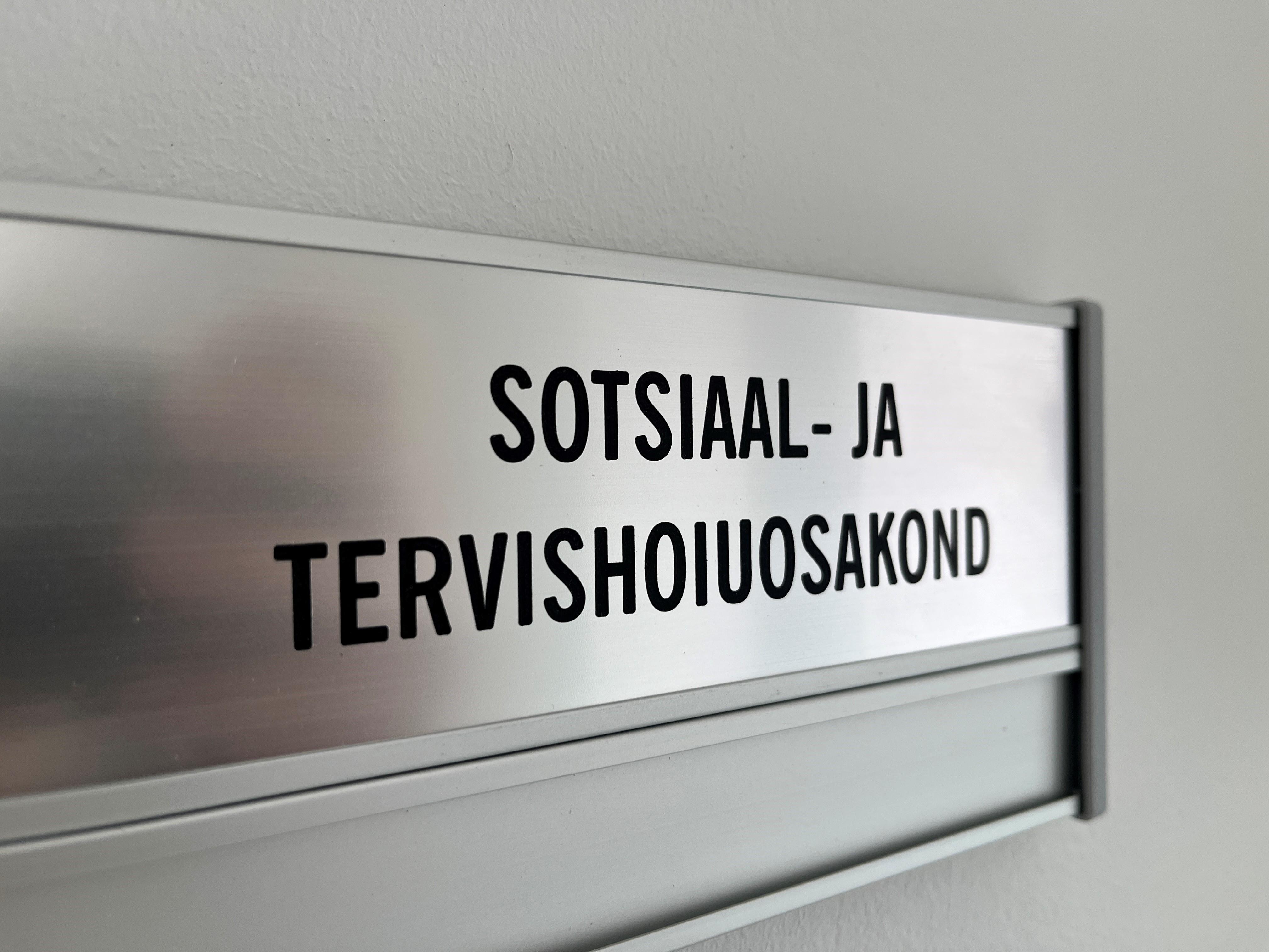 sotsiaal- ja tervishoiuosakond