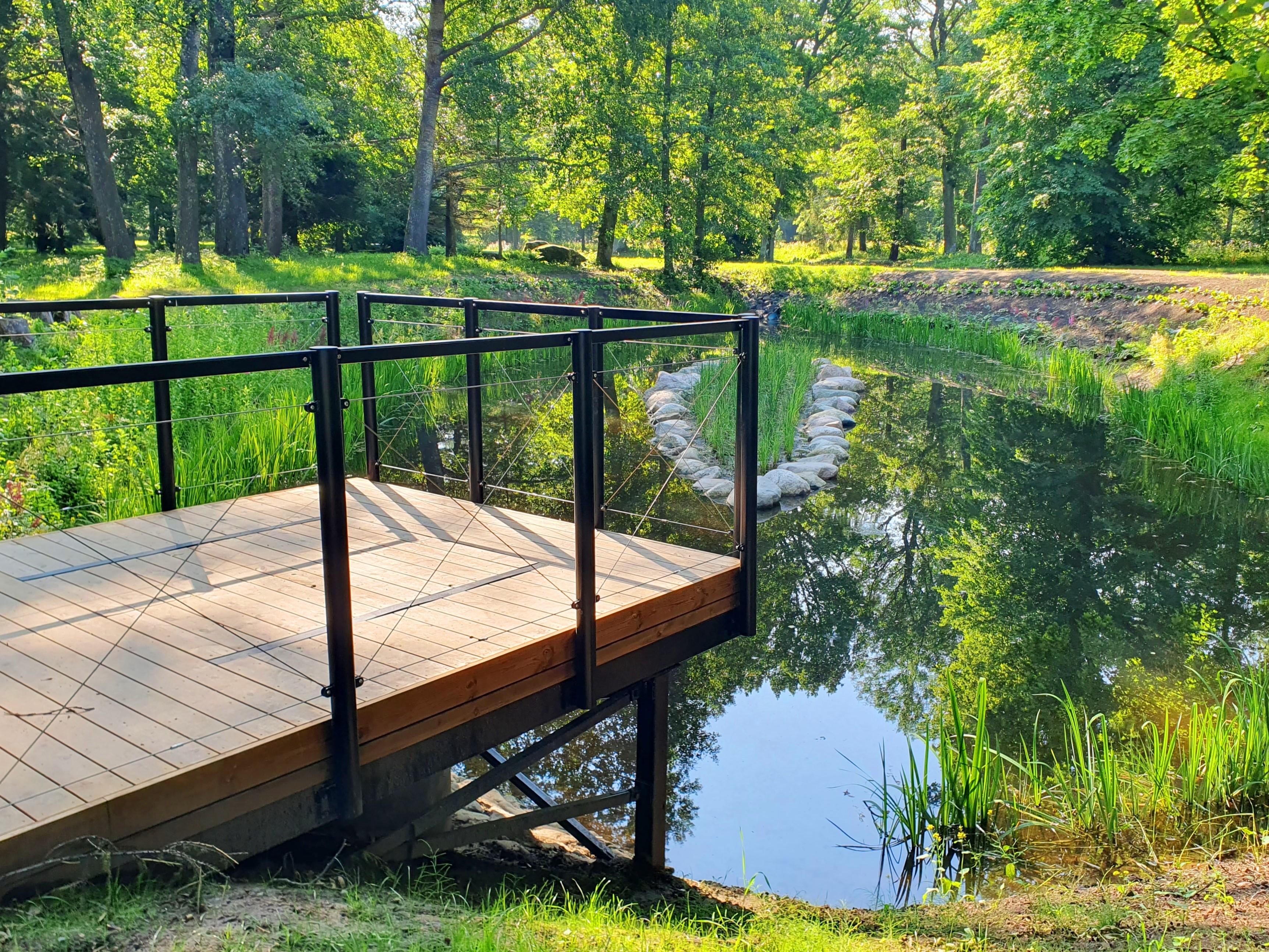 tiik Viimsi mõisa park