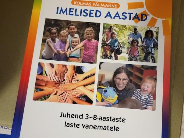 Vanemlusprogramm koolitus Imelised aastad