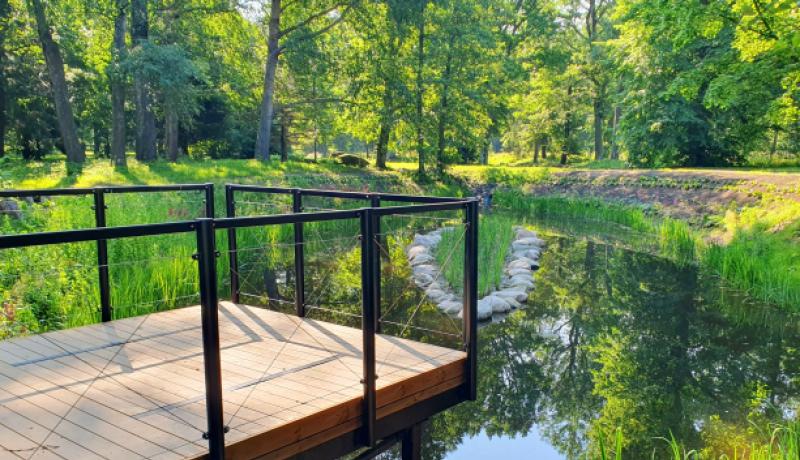 tiik Viimsi mõisa park